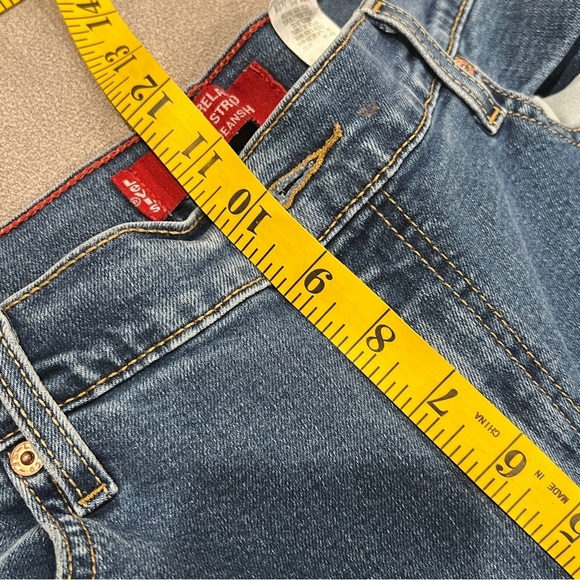 Levi's 550 Classic Relaxed Boot Cut Jeans Hi-Rise Stretch Wash Denim - Picture 9 of 10